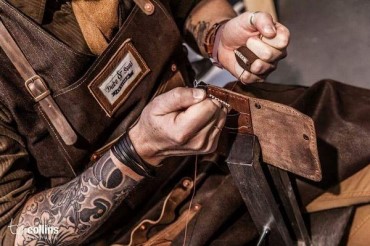 Handmade leather market 